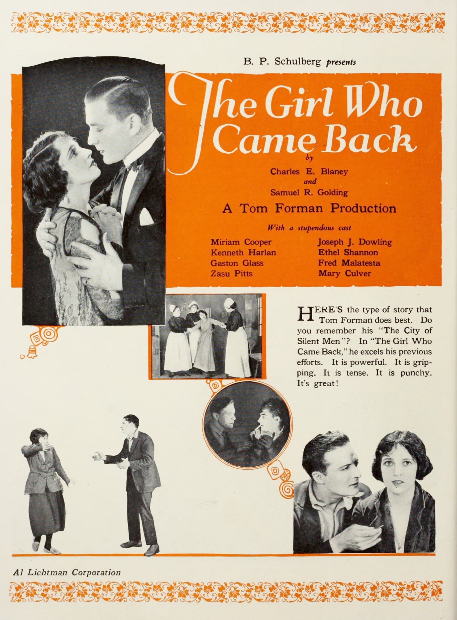 The Girl Who Came Back poster