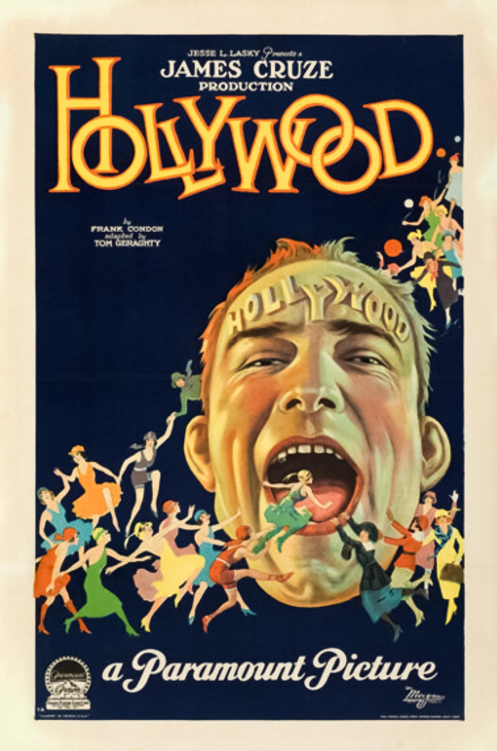 Hollywood (1923) film backdrop