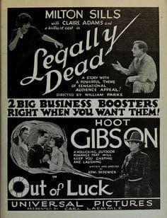 Legally Dead poster – Cult Cinema