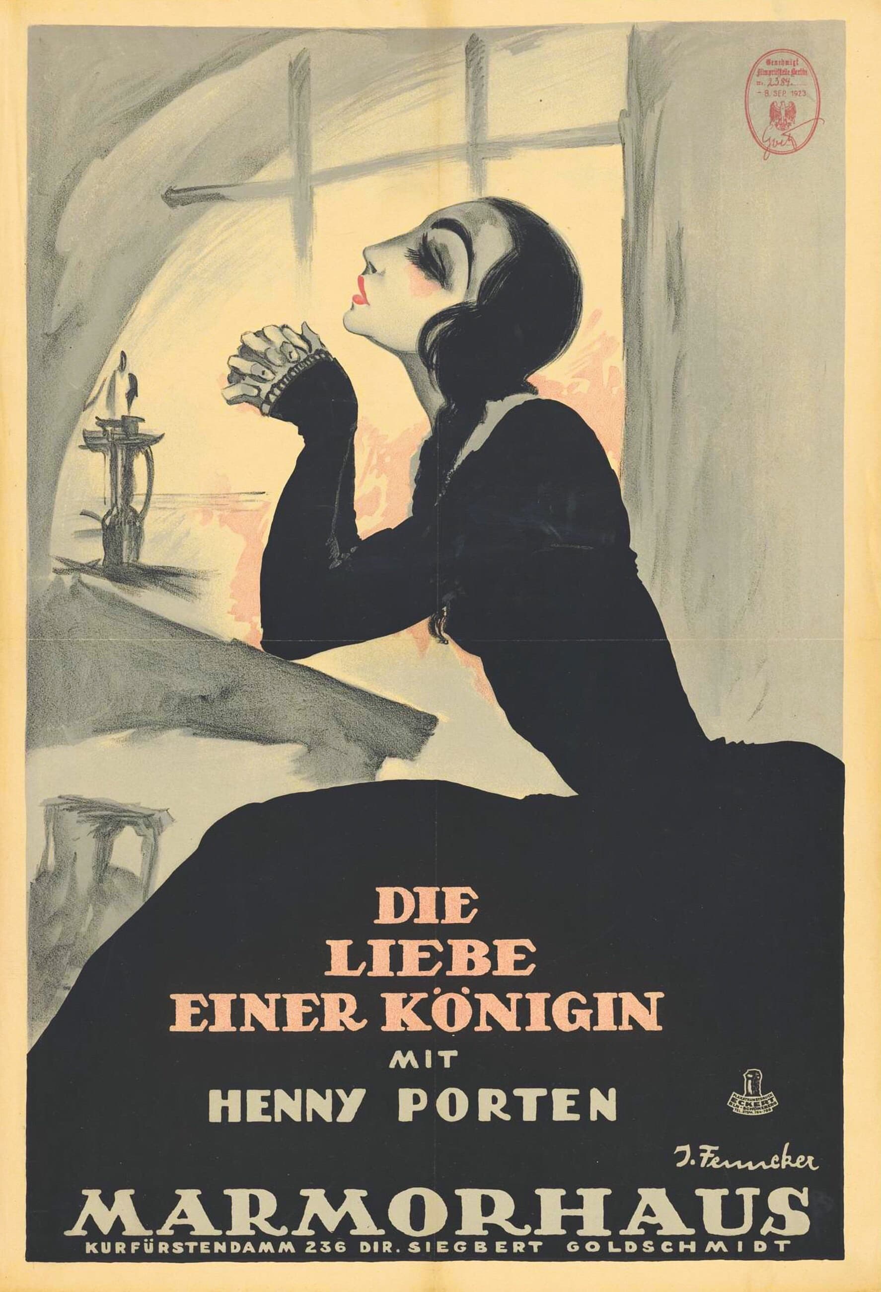 Die Liebe einer Königin poster – Cult Cinema