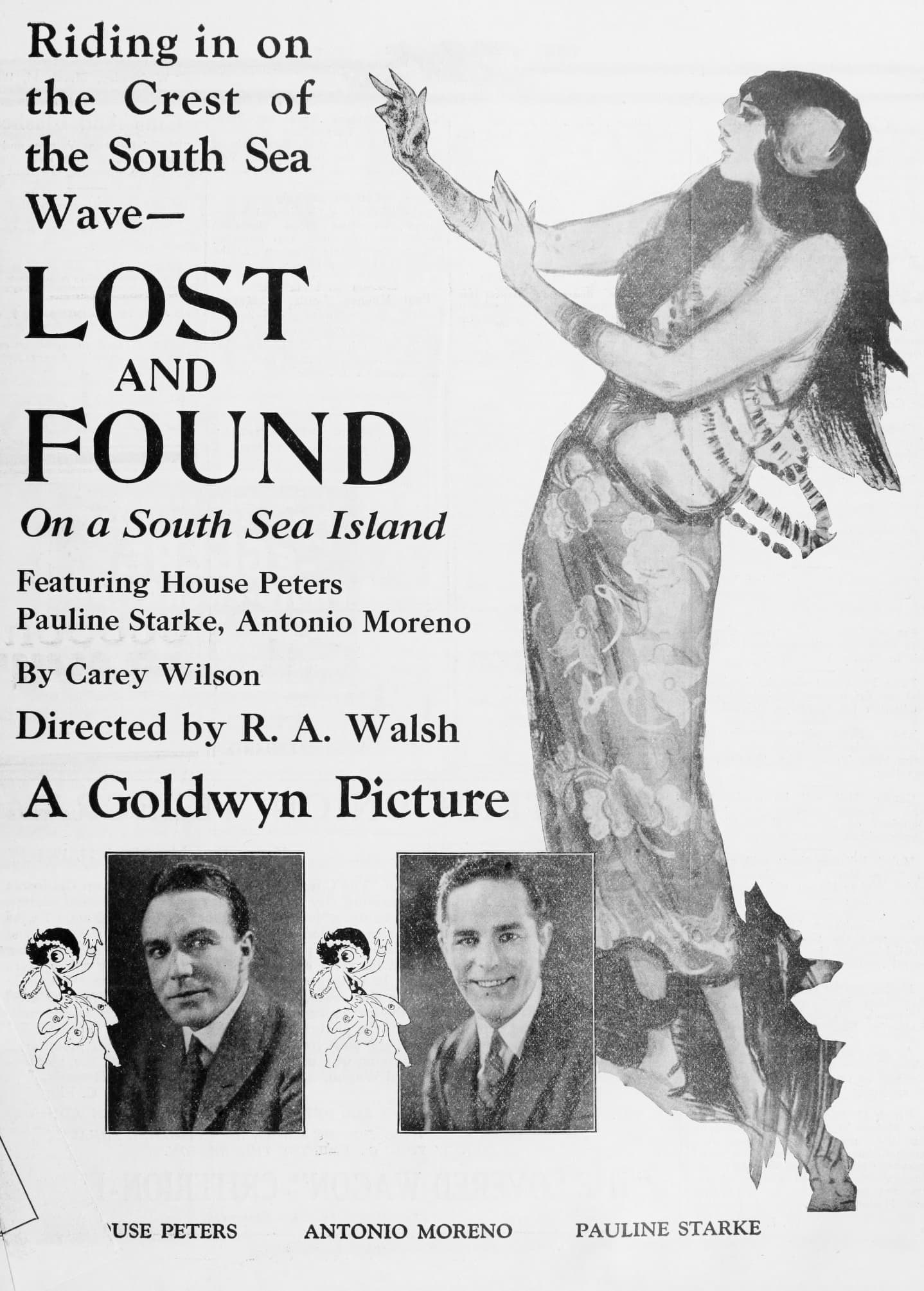Lost and Found on a South Sea Island poster