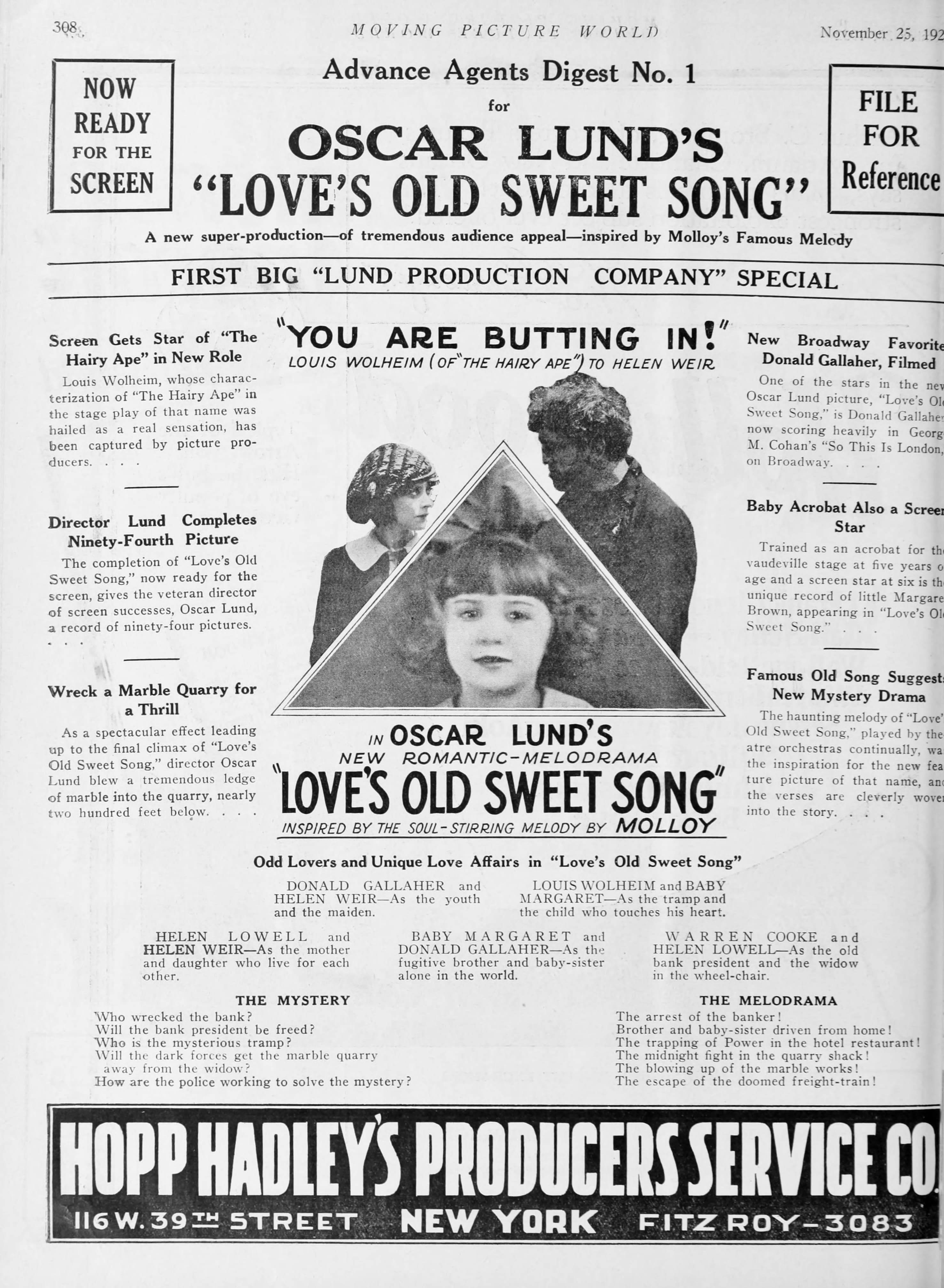 Love's Old Sweet Song