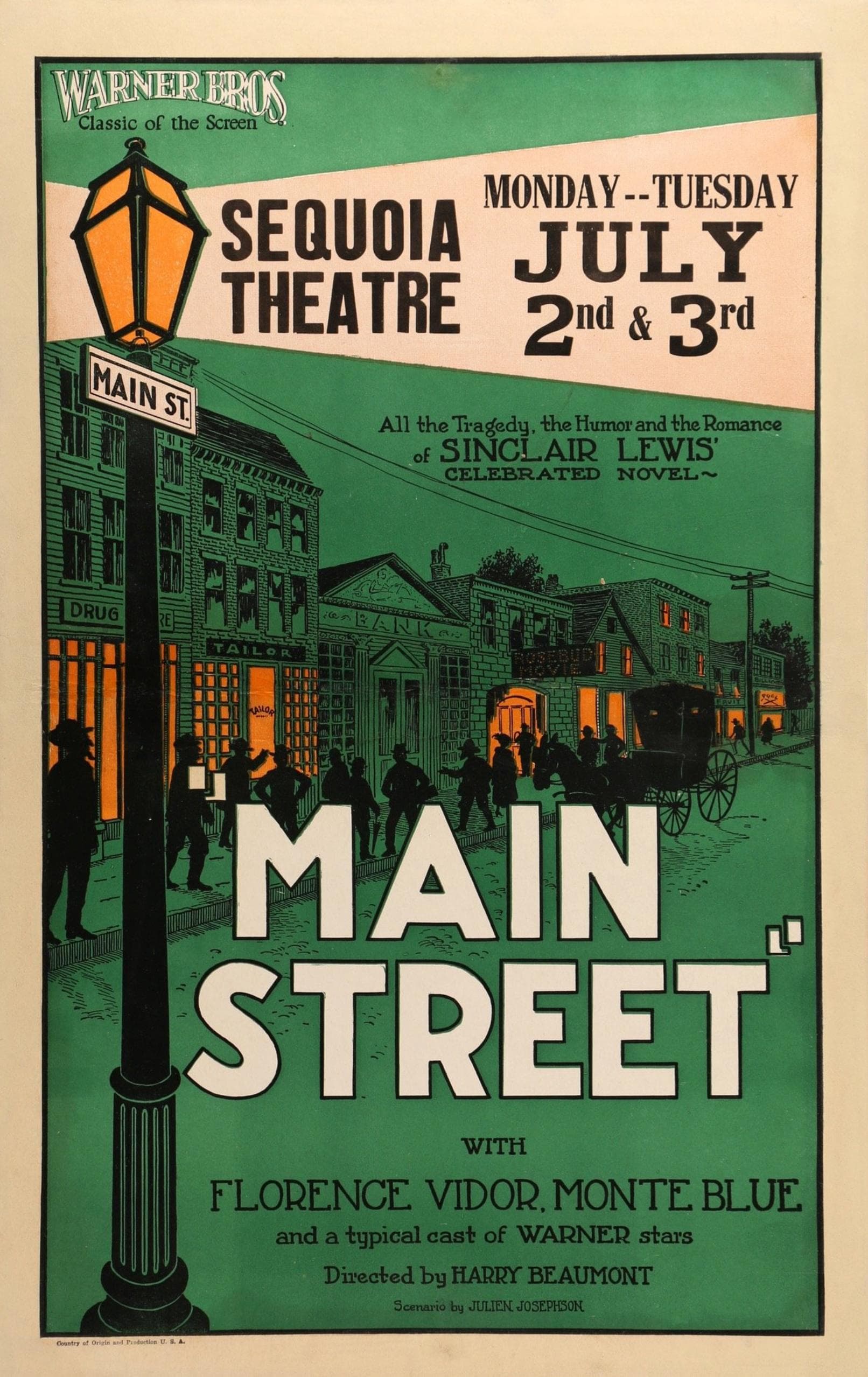 Main Street poster