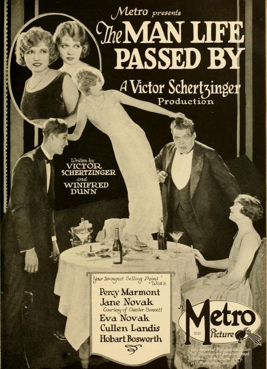 The Man Life Passed By (1923) film backdrop
