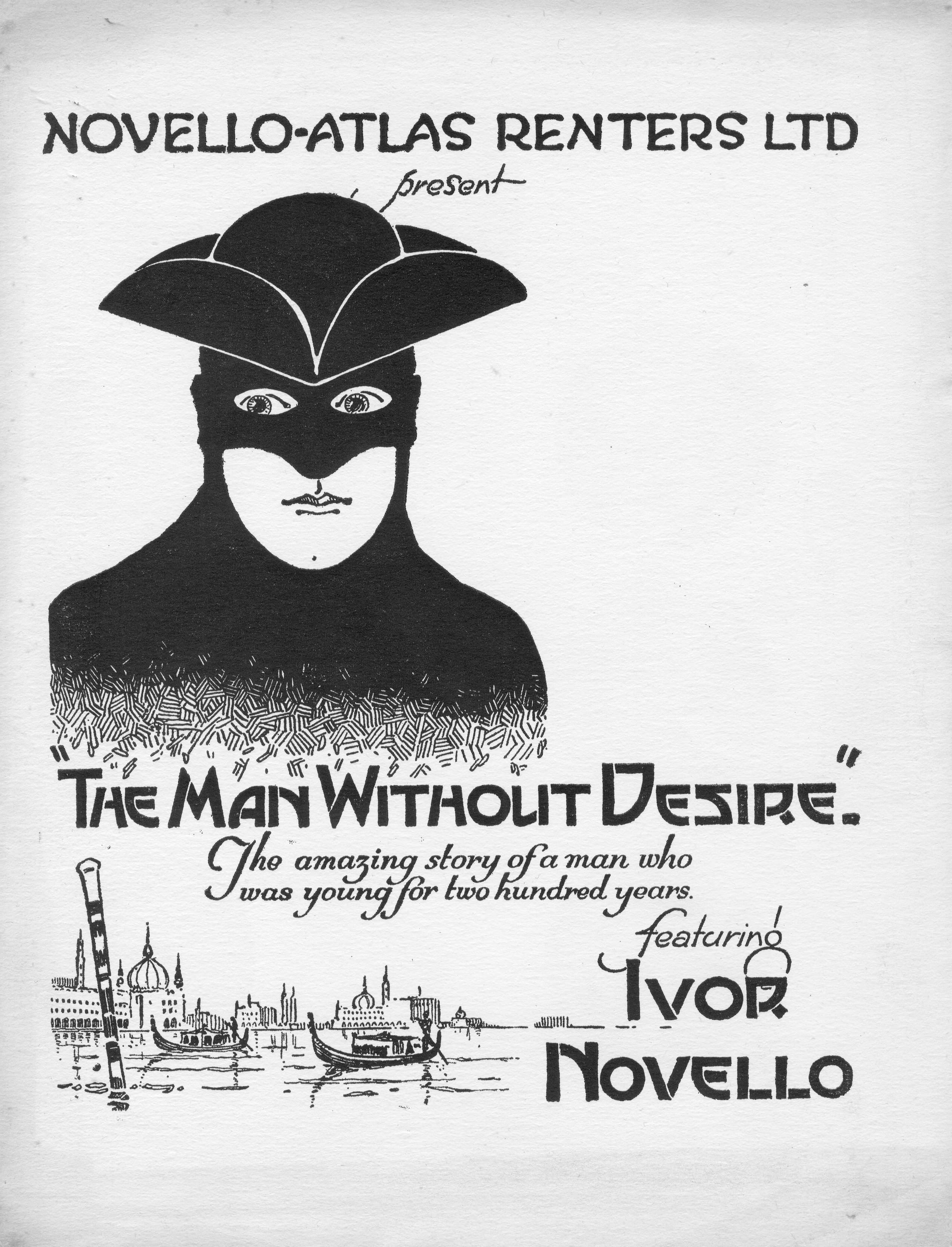 The Man Without Desire poster – Cult Cinema