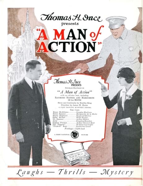 A Man of Action poster