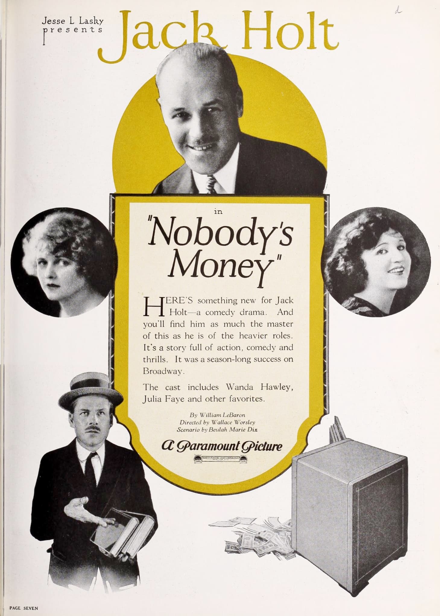 Nobody's Money poster