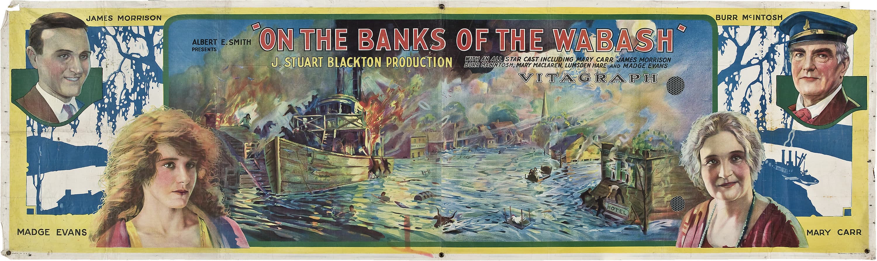 On the Banks of the Wabash poster