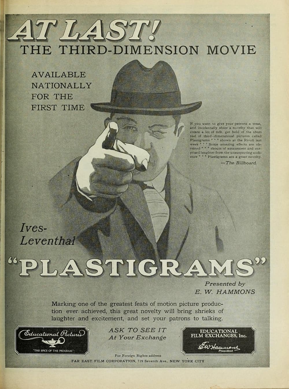 Plastigrams poster – Cult Cinema