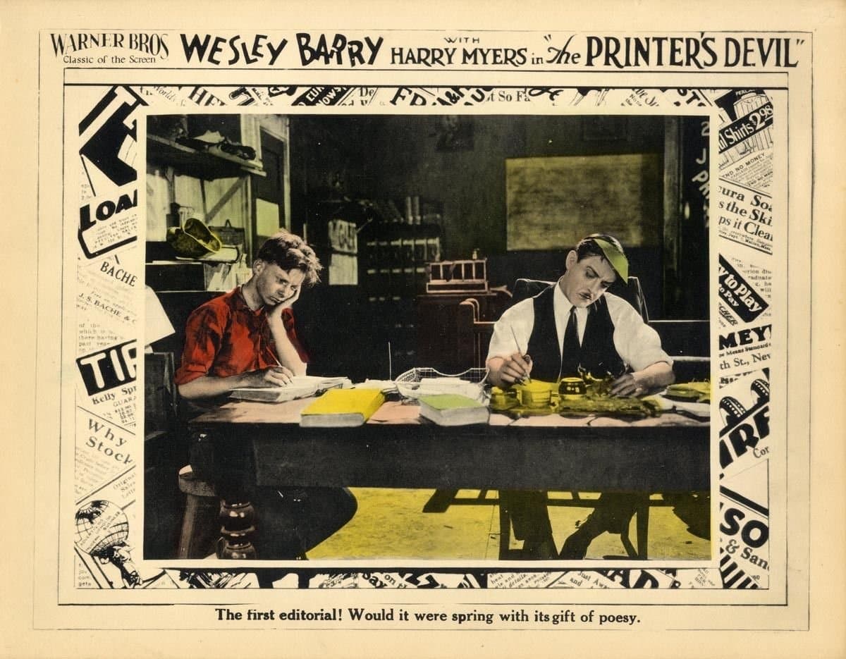 The Printer's Devil poster