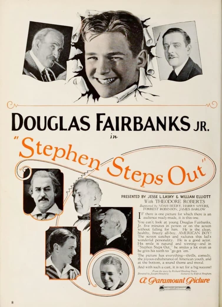 Stephen Steps Out poster