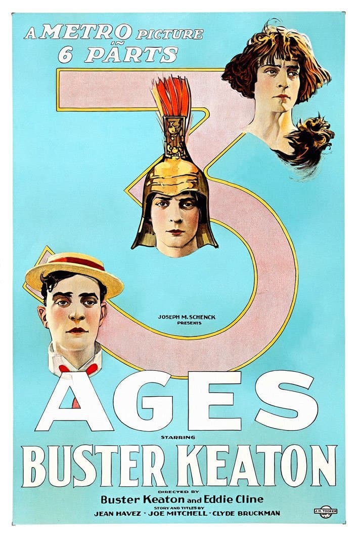 Three Ages (1923) film backdrop