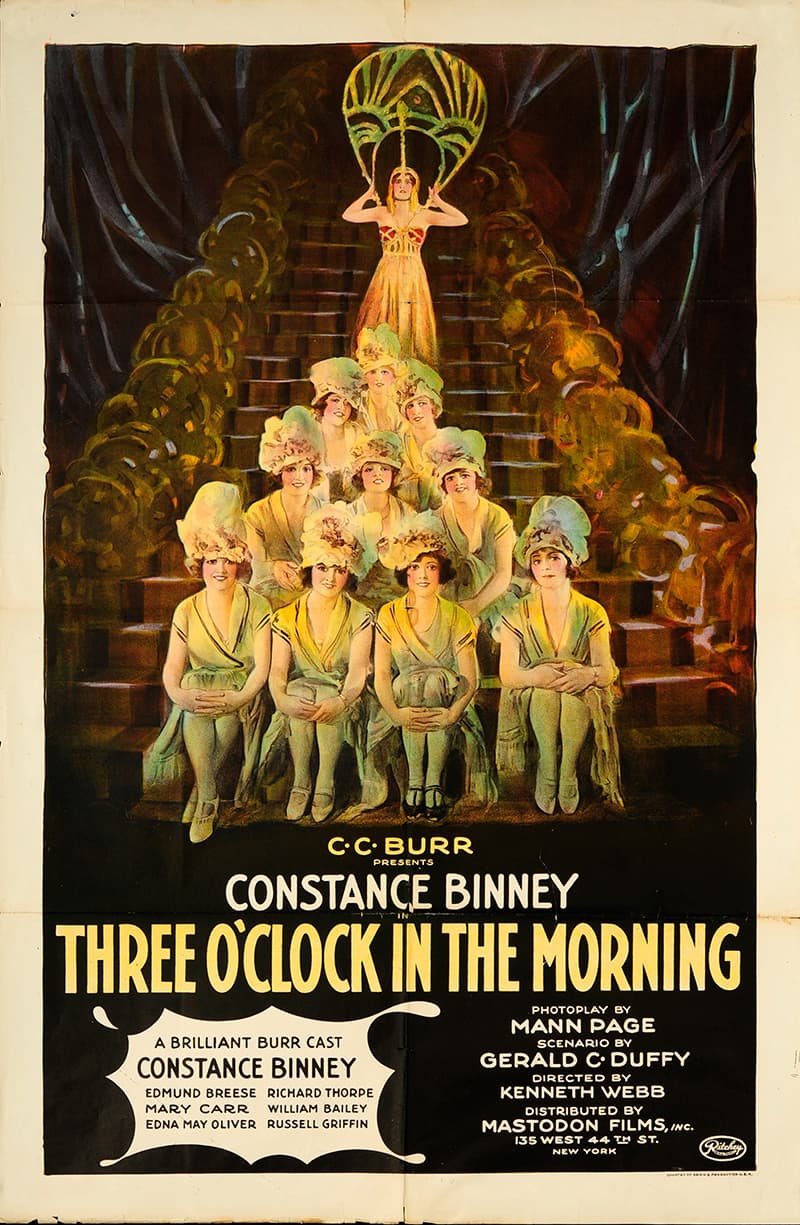 Three O'Clock in the Morning poster