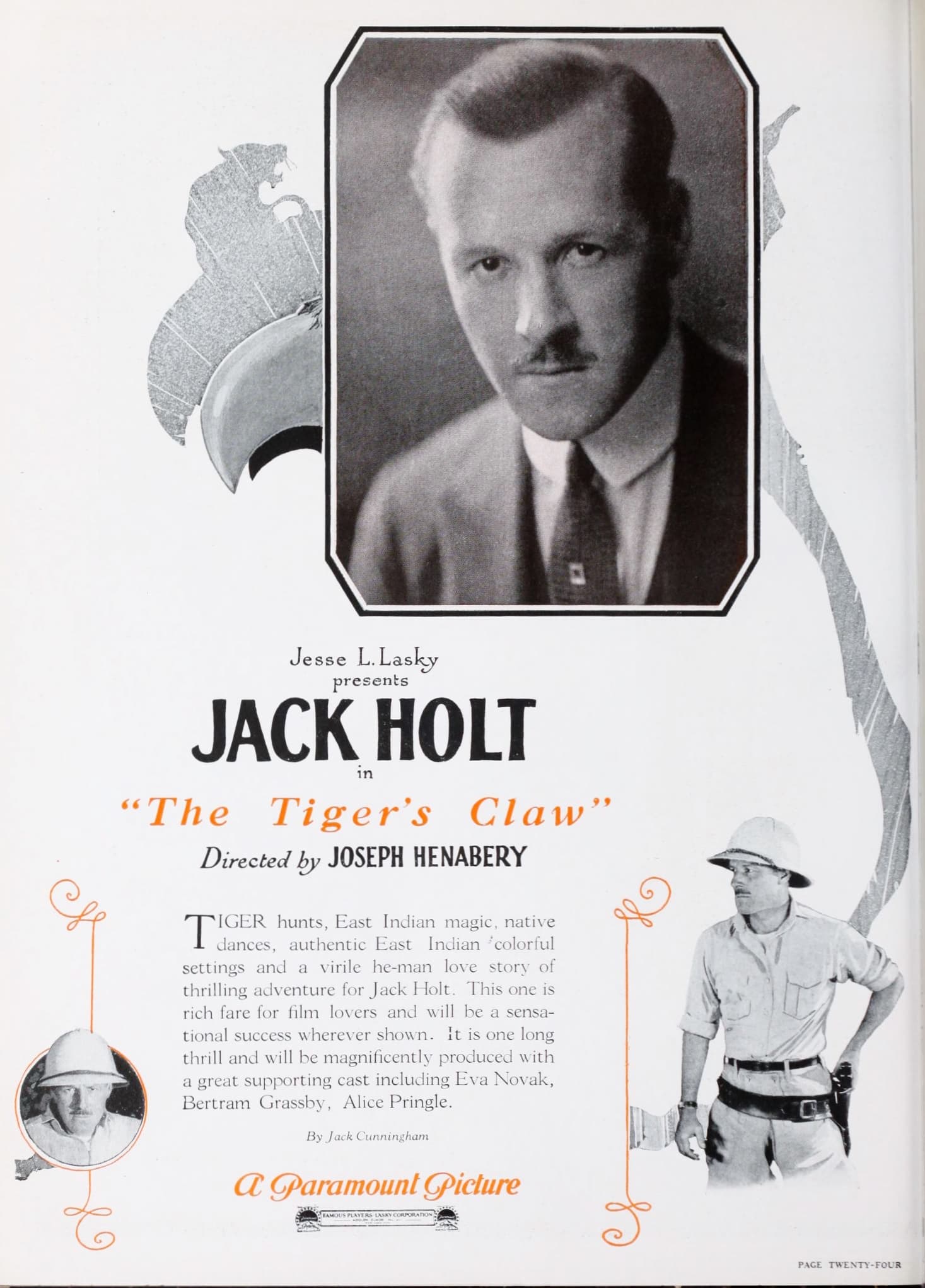 The Tiger's Claw poster