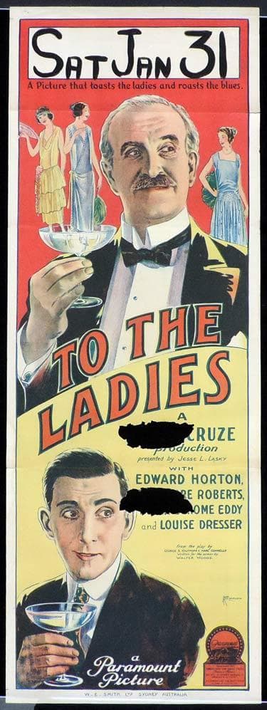 To the Ladies poster