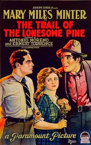 The Trail of the Lonesome Pine poster