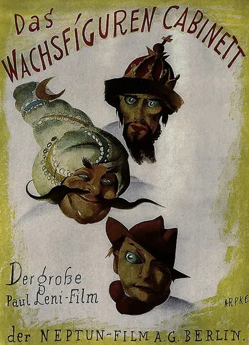 Waxworks (1924) film backdrop