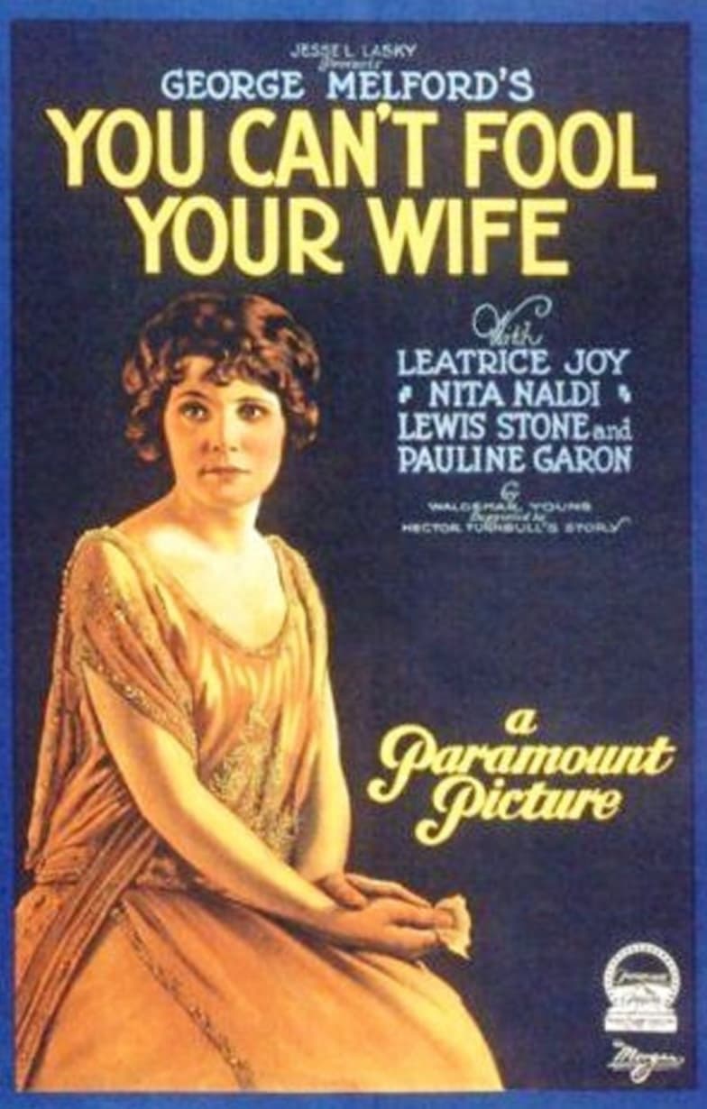 You Can't Fool Your Wife poster