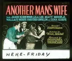 Another Man's Wife poster