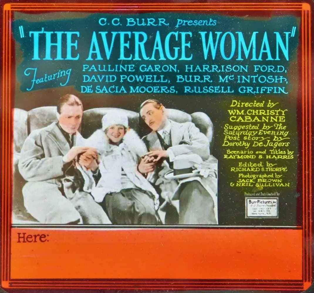 The Average Woman (1924) film backdrop