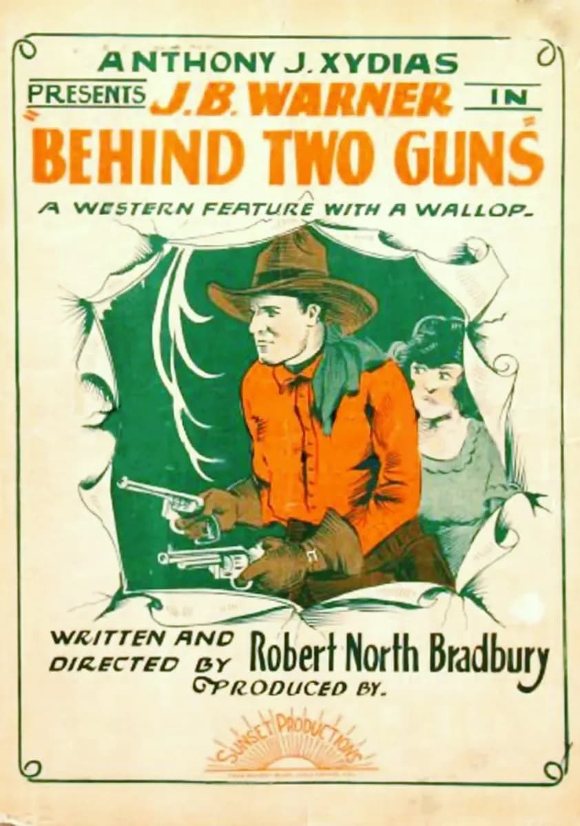 Behind Two Guns poster