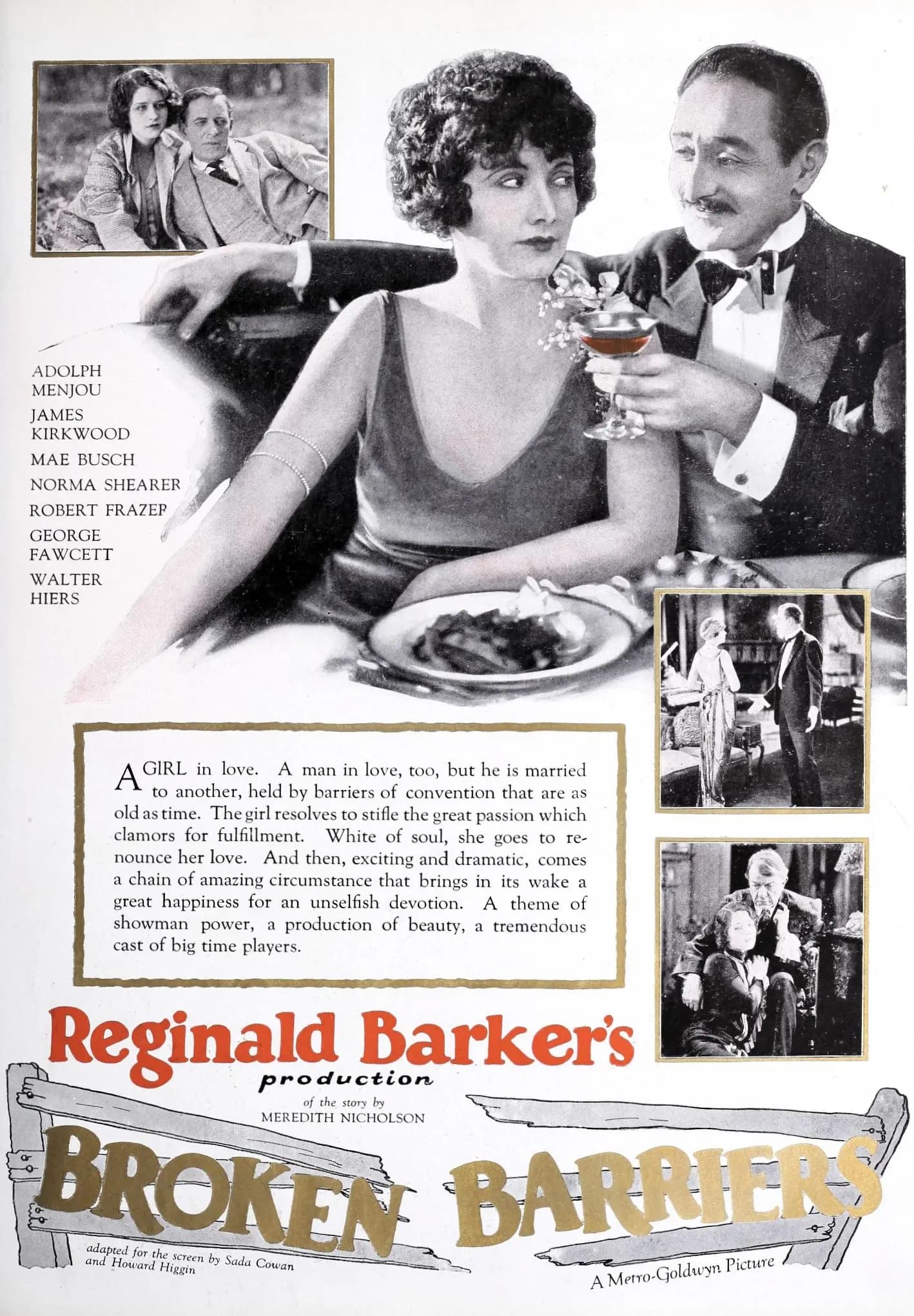 Broken Barriers (1924) film backdrop