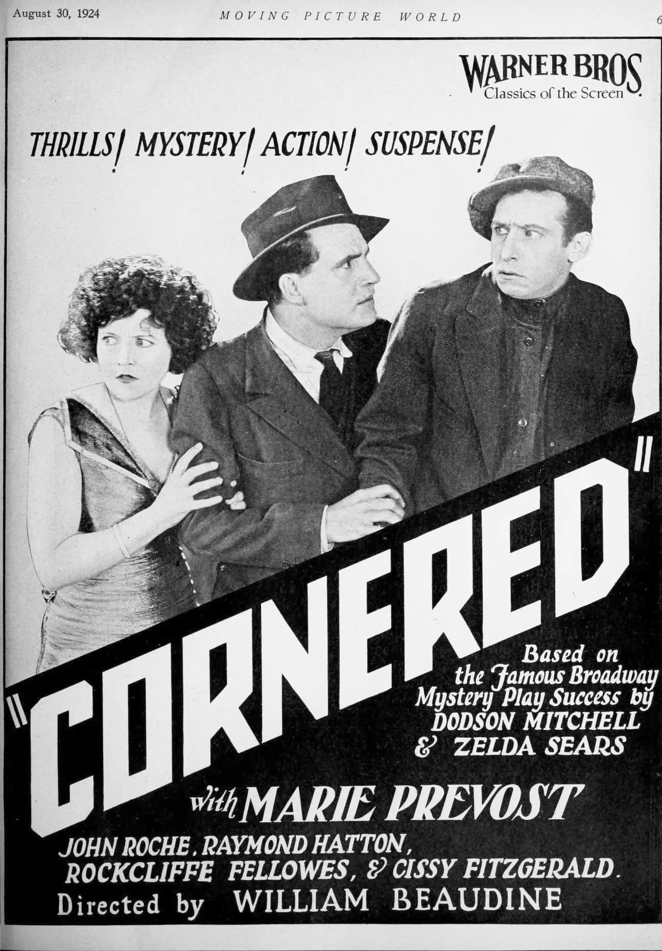 Cornered poster