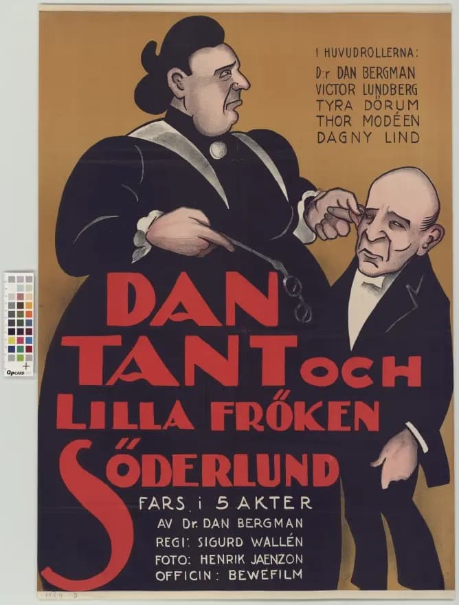 Dan, tant och lilla fröken Söderlund poster