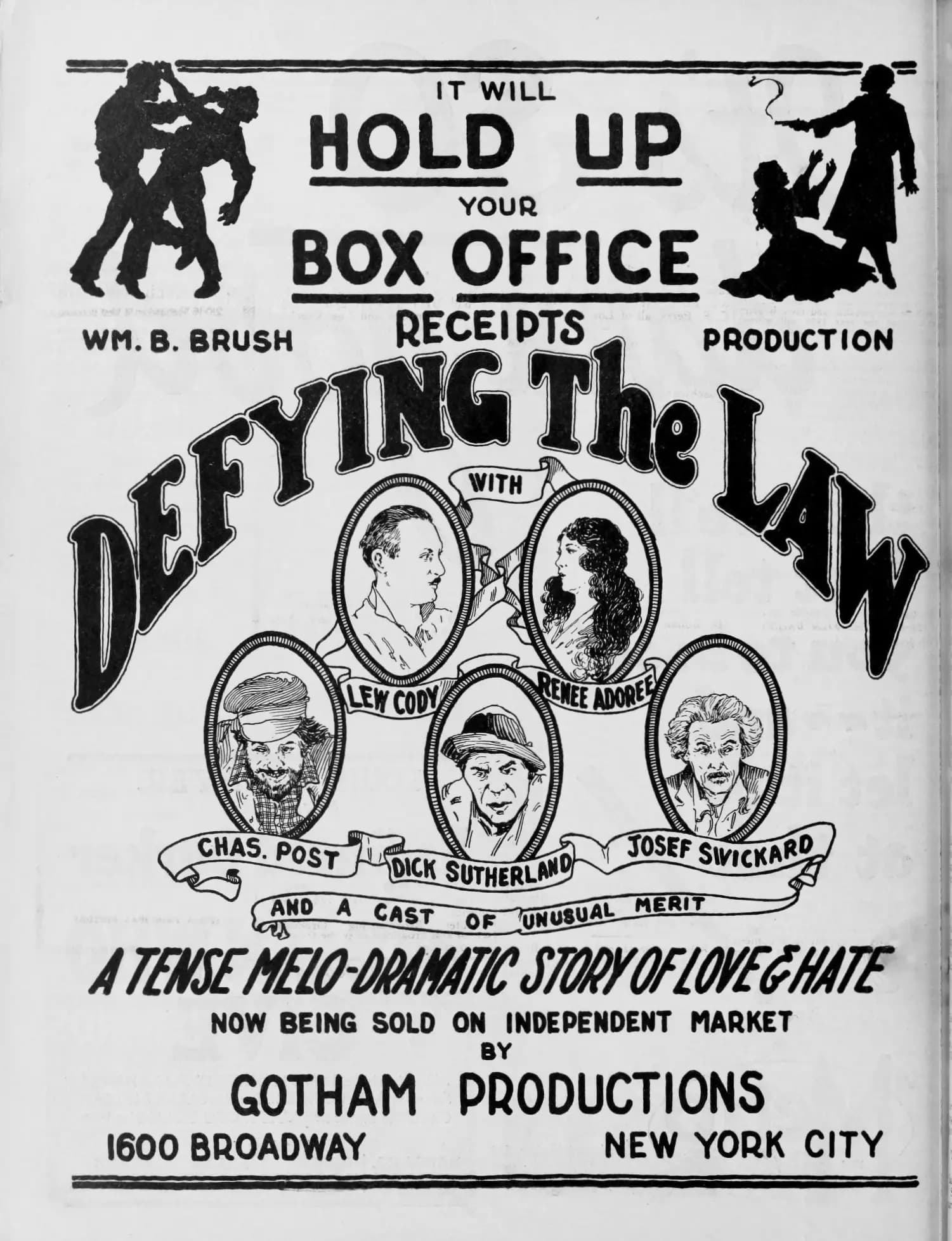 Defying the Law poster