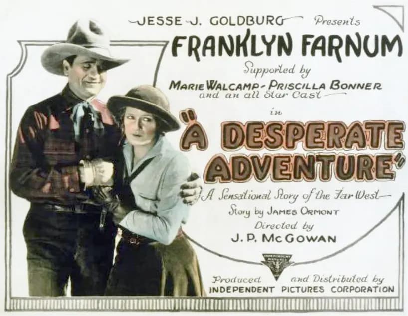 A Desperate Adventure (1924) film backdrop