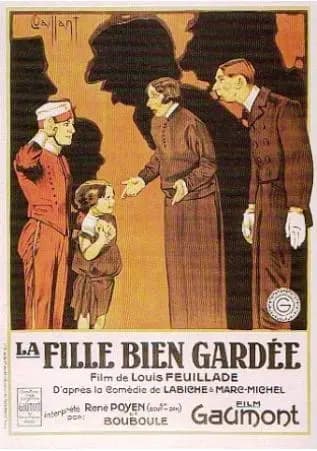 La fille bien gardée poster