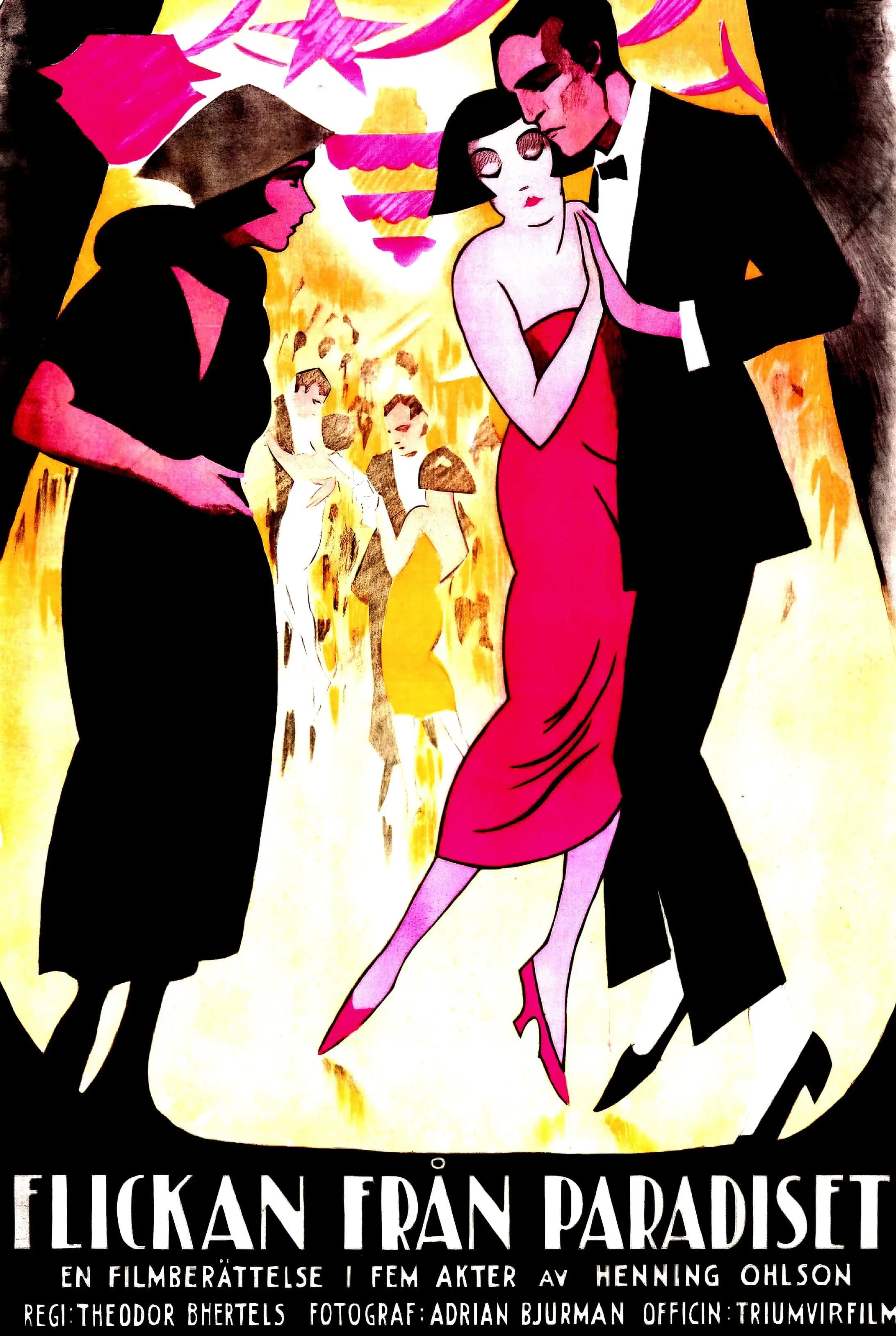 Flickan från paradiset poster