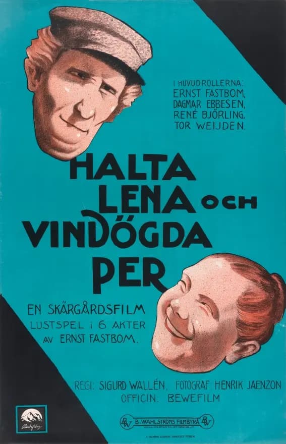 Halta Lena och Vindögda Per (1924) film backdrop