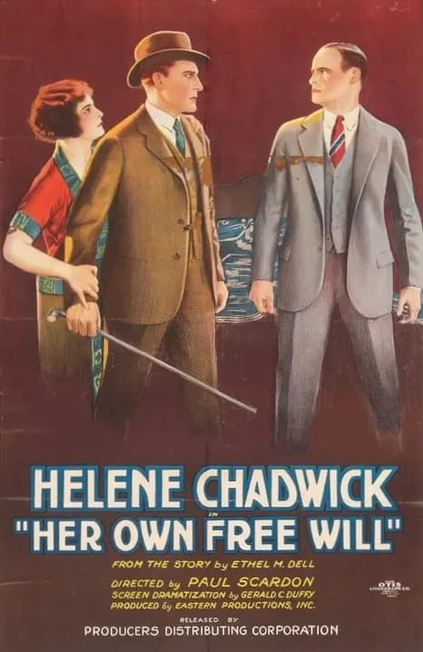 Her Own Free Will poster