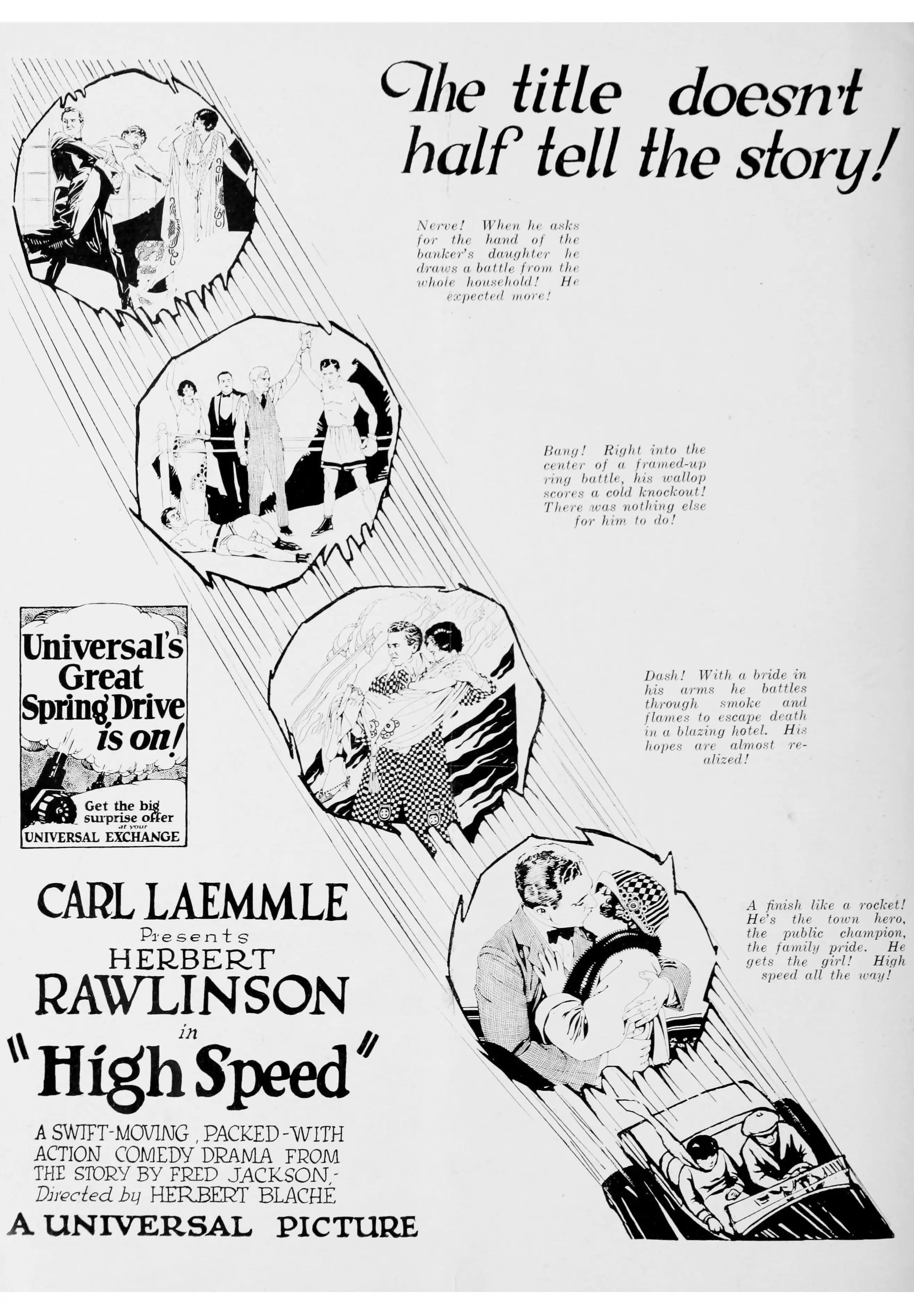 High Speed poster