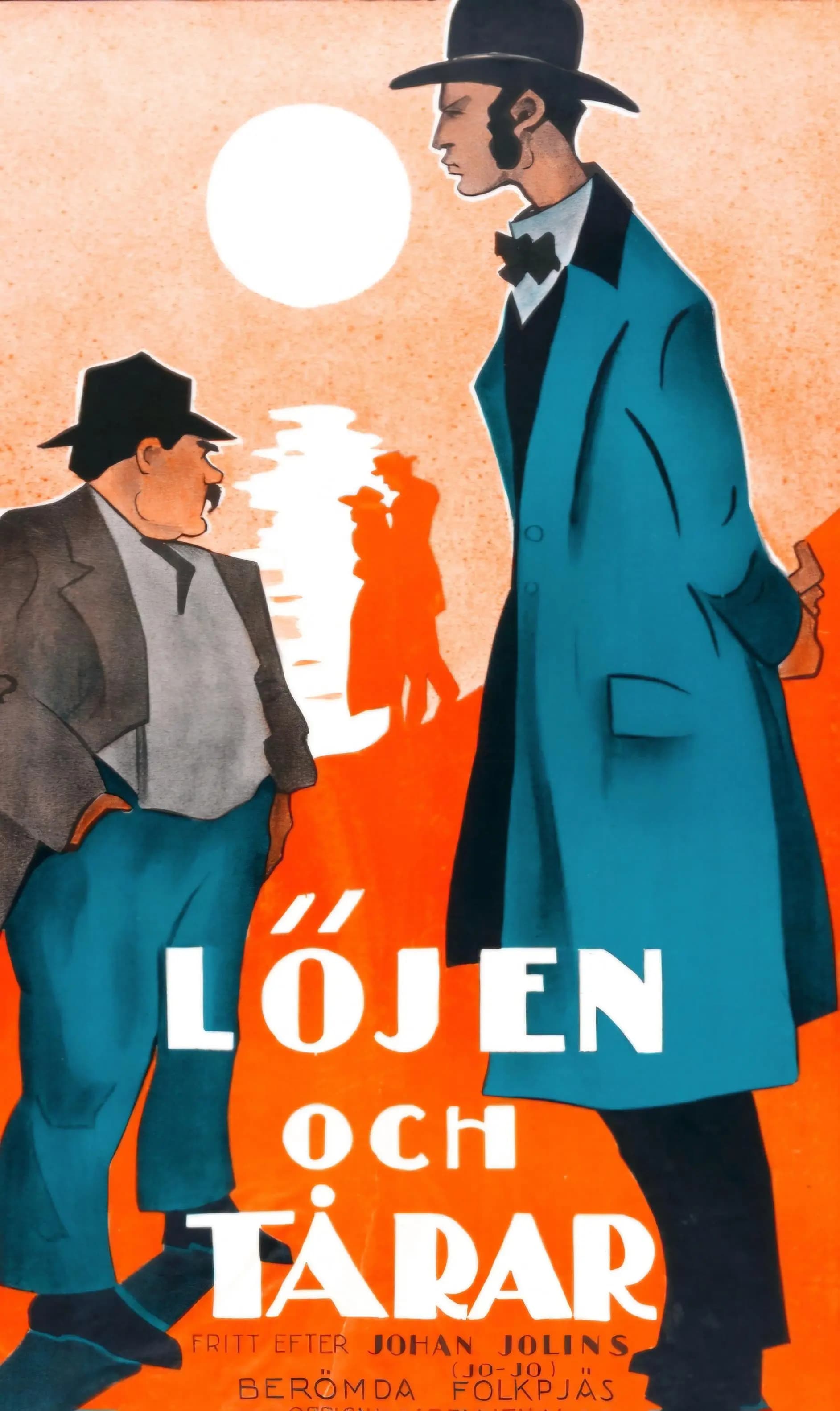 Löjen och tårar poster