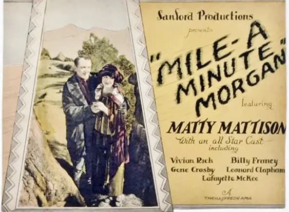 Mile-a-Minute Morgan poster