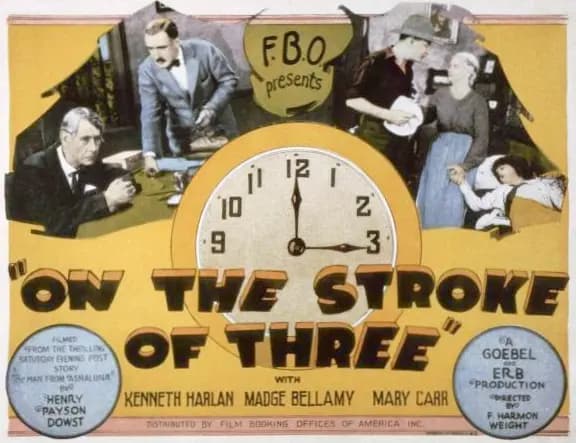 On the Stroke of Three poster – Cult Cinema Archive