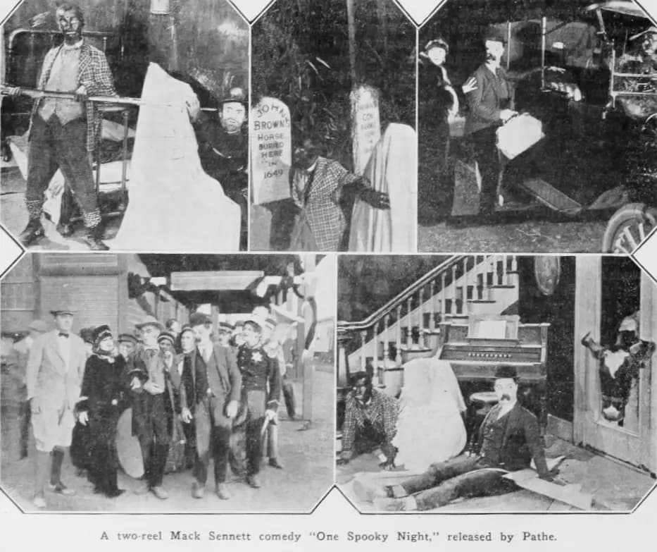 One Spooky Night (1924) film backdrop