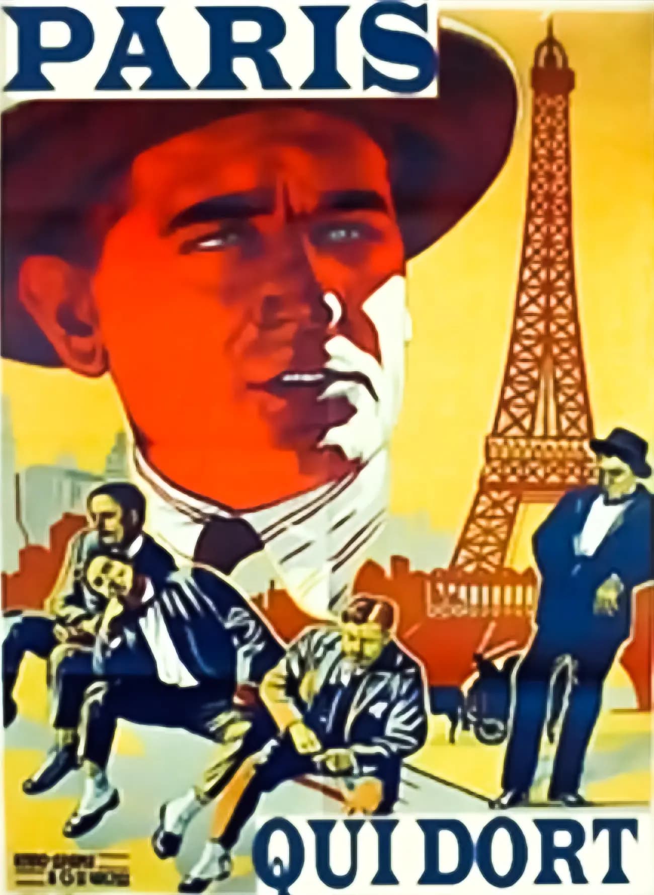 Paris Asleep poster