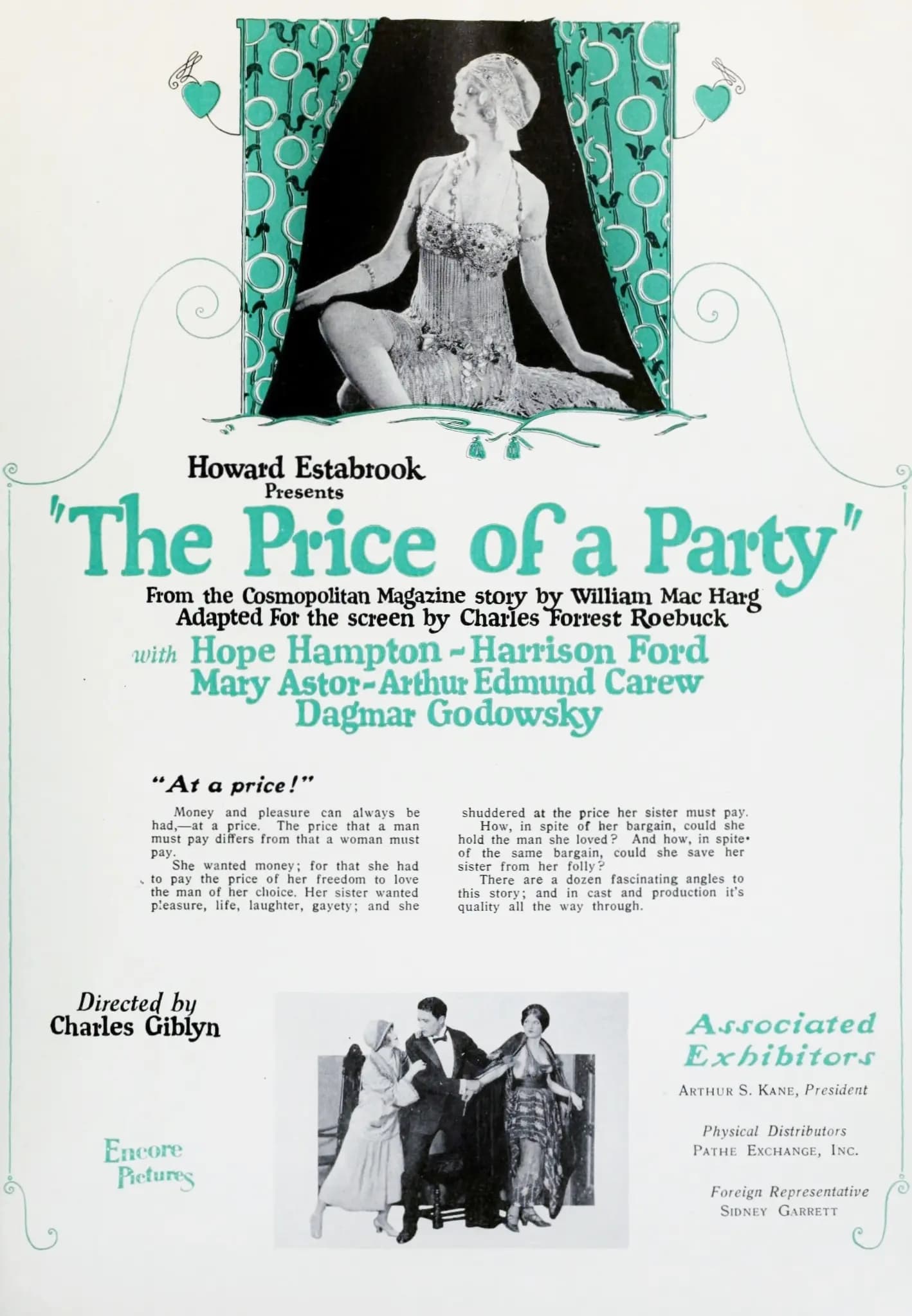 The Price of a Party (1924) film backdrop