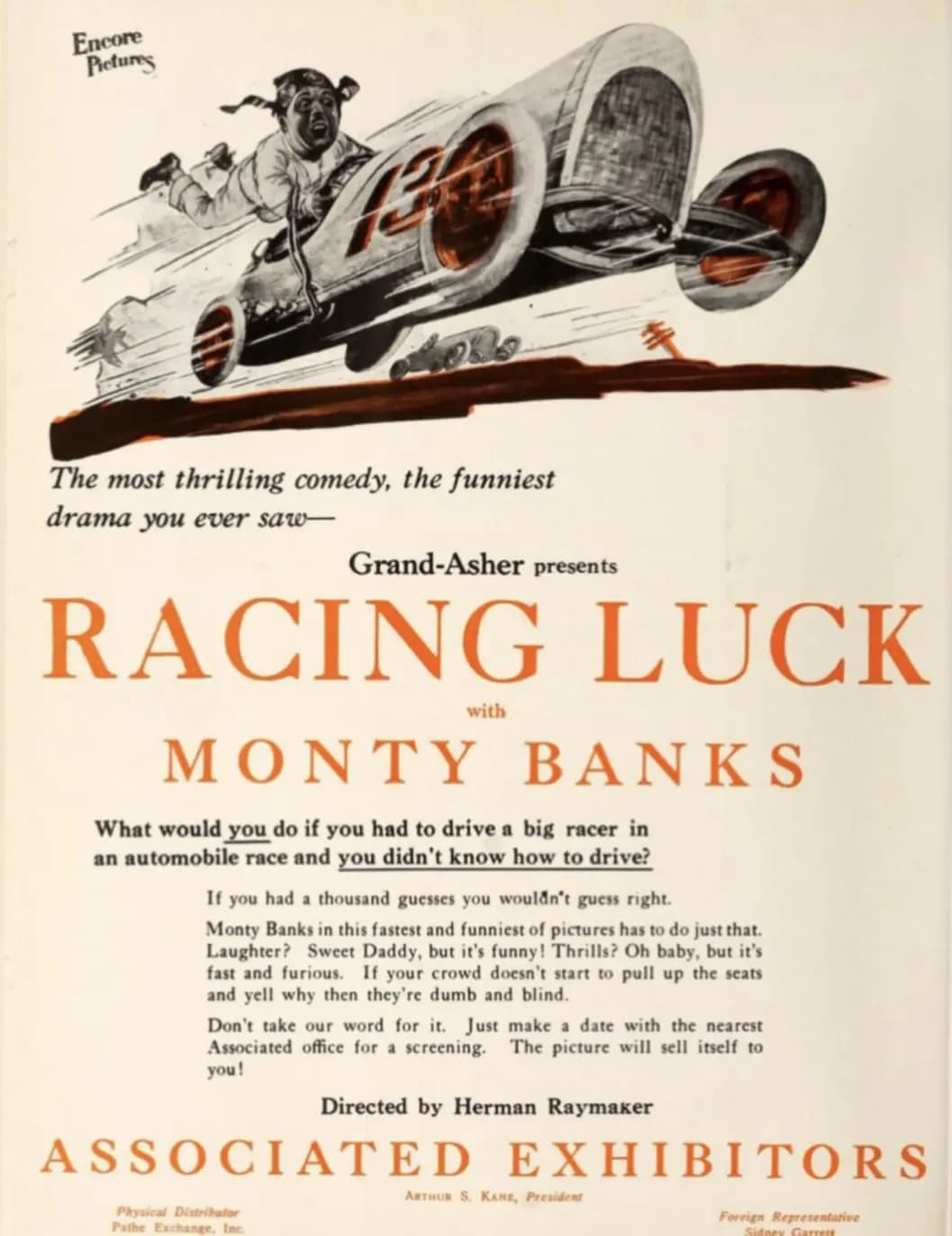 Racing Luck poster