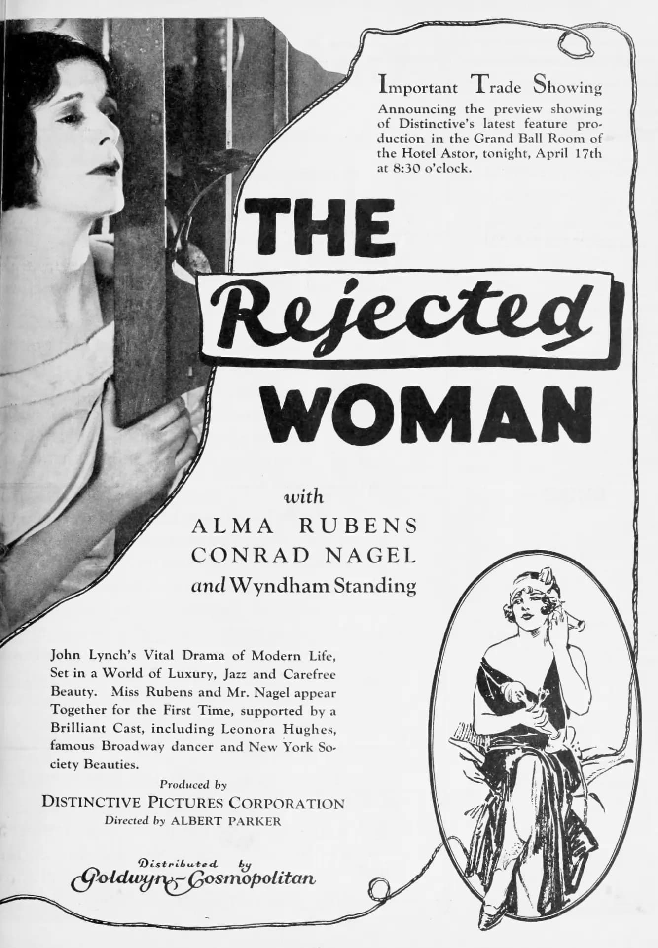 The Rejected Woman poster