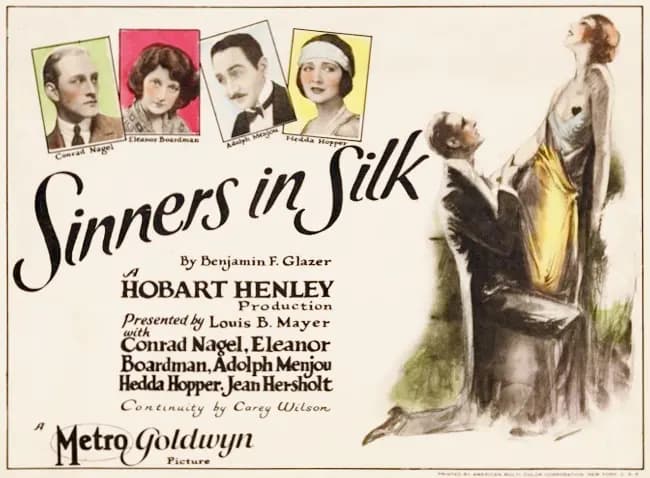 Sinners in Silk poster