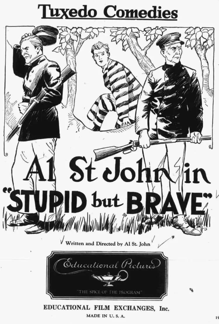 Stupid, But Brave (1924) film backdrop