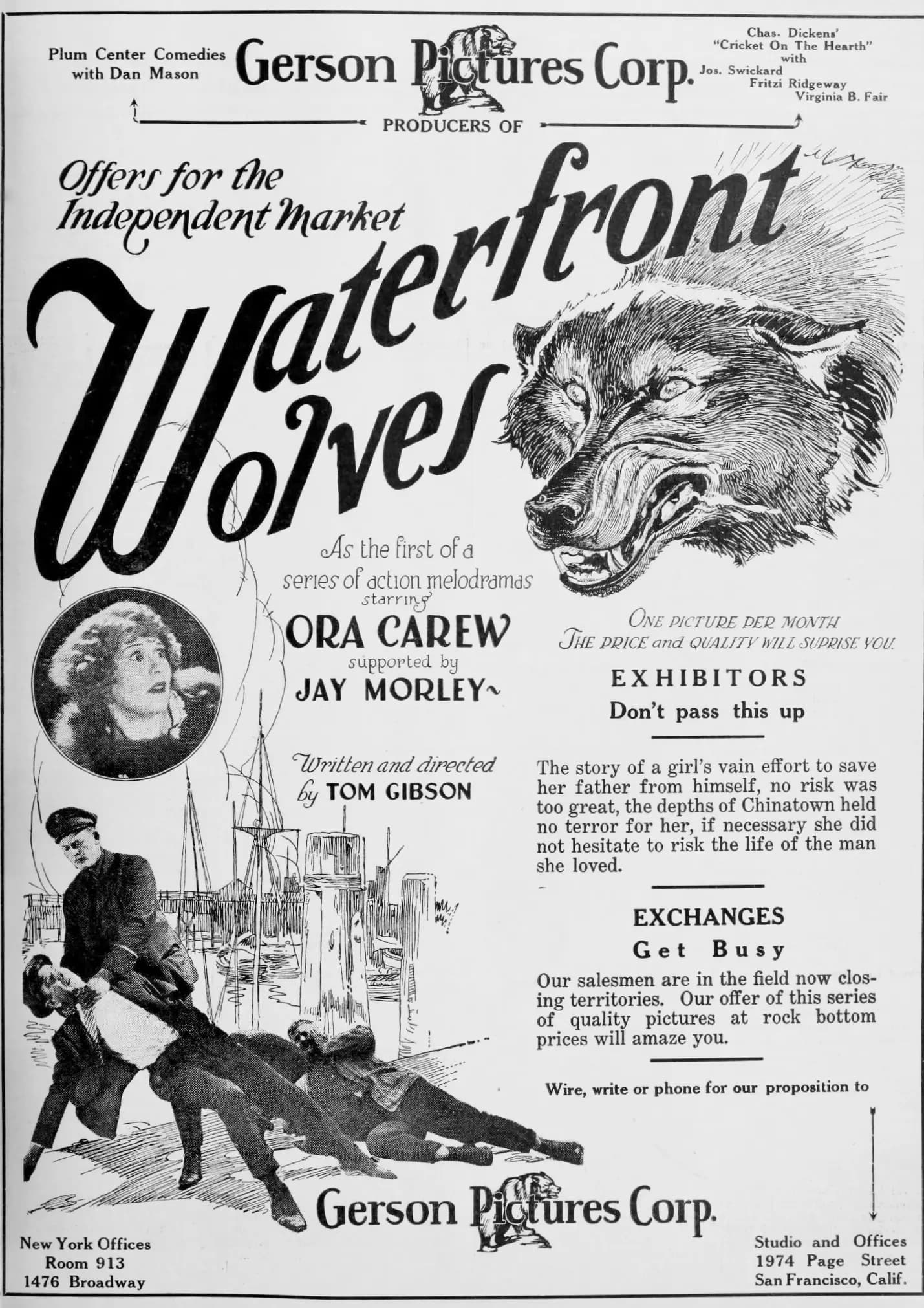 Waterfront Wolves poster