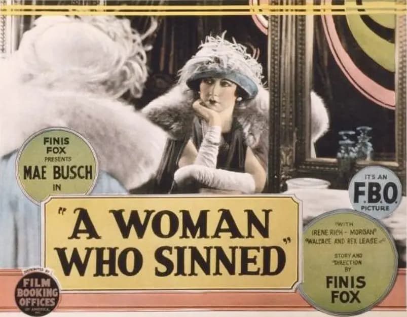 A Woman Who Sinned (1924) film backdrop