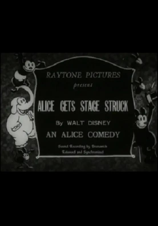 Alice Is Stage Struck poster