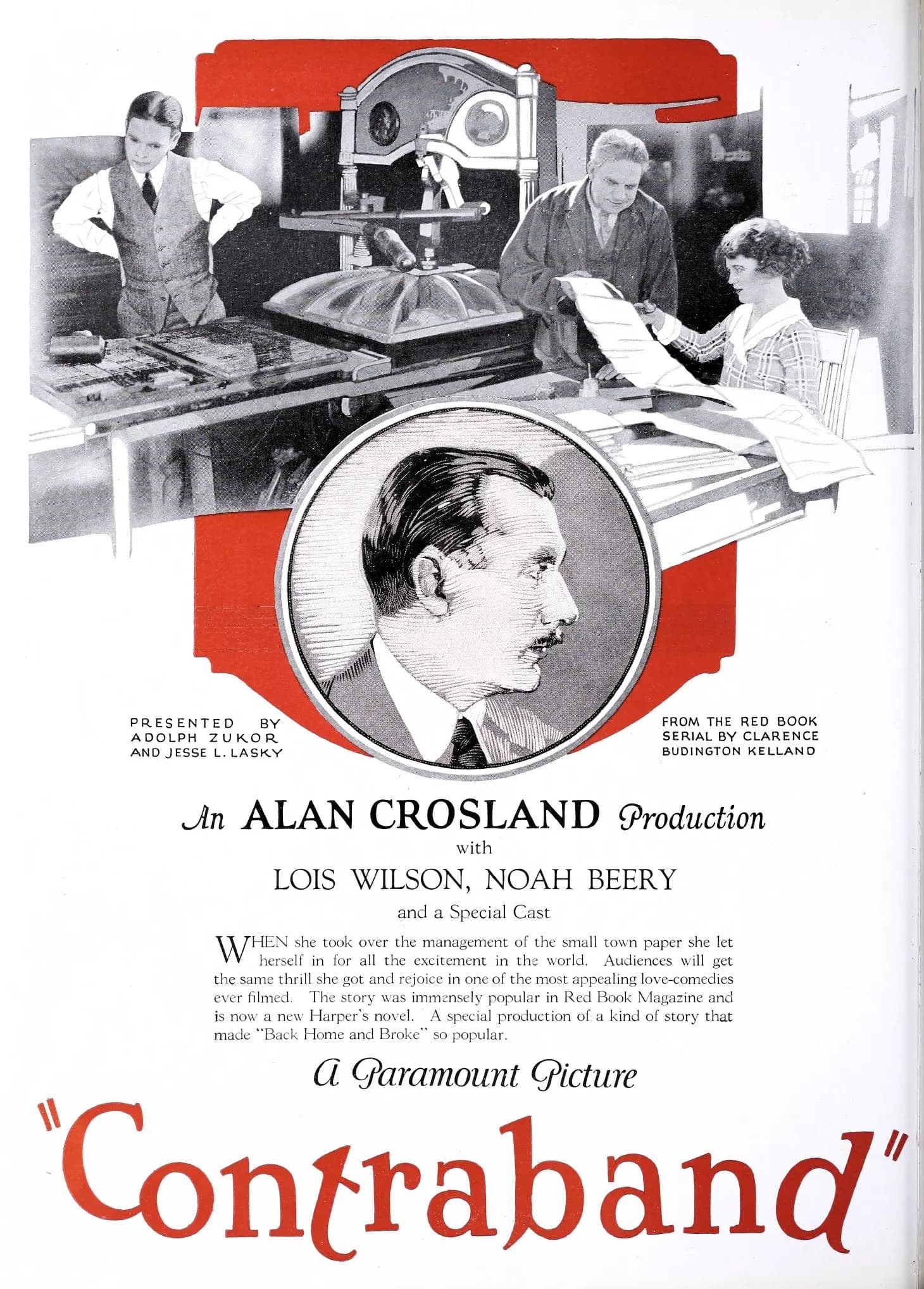 Contraband (1925) film backdrop