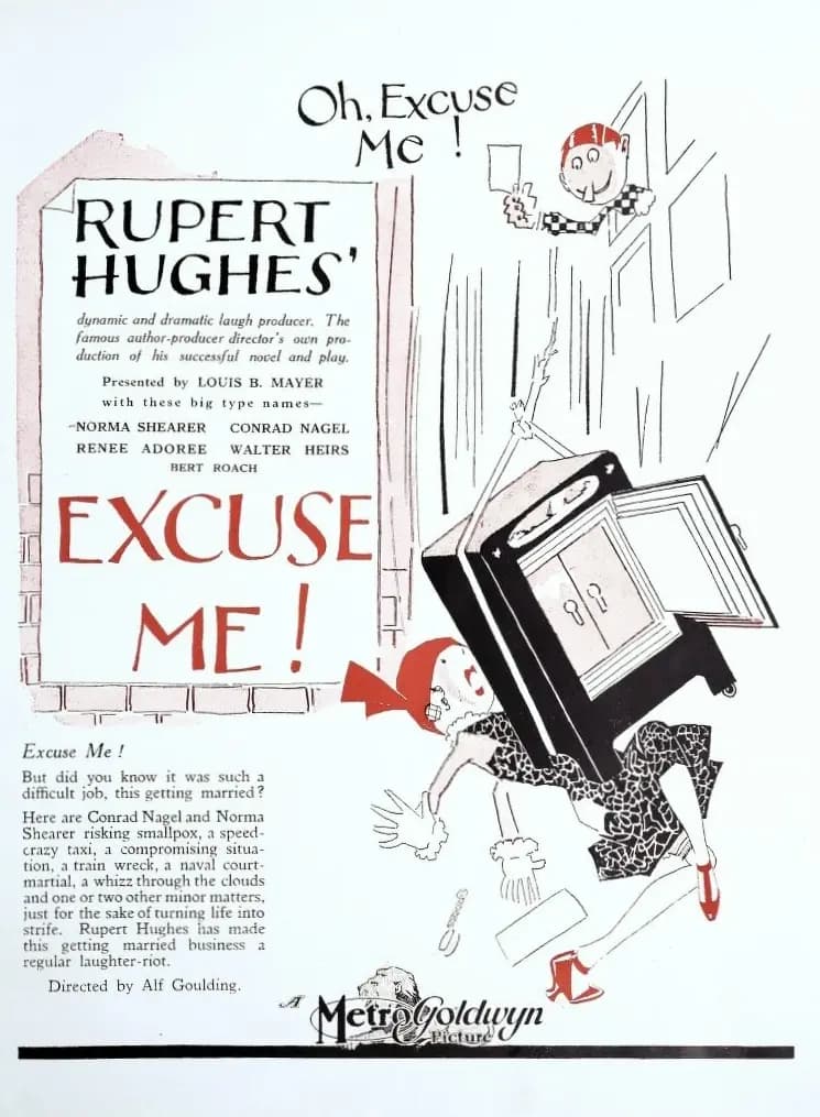 Excuse Me (1925) film backdrop